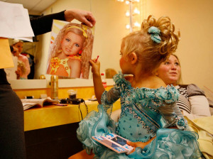 BEAUTY PAGEANT FOR LITTLE GIRLS - BIG HAIR!