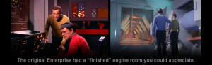 Scotty Star Trek Engine Room Enterprise's engine room