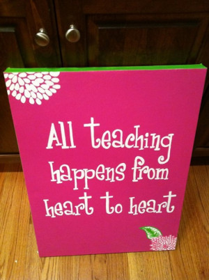 Canvas Quote Inspired by Lilly Pulitzer by mcleansa on Etsy, $70.00