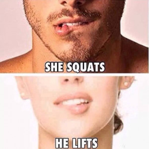 She Squats & He Lifts