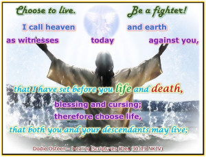 Choose to Live. Be a fighter... Dodie Osteen - Healing Scriptures (Deu ...
