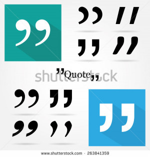 Inverted commas Stock Photos, Illustrations, and Vector Art