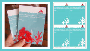 FIN-tastic Valentine Card Printable (FREE)