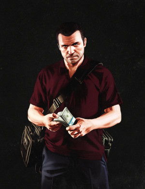 mine Michael Franklin trevor Grand Theft Auto V gta 5 gta v: mine