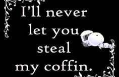 black veil brides: coffin