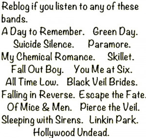 ... hollywood undead peirce the veil many of them long live rock n roll