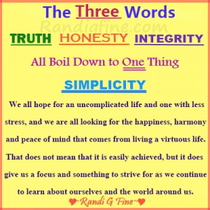 integrity honesty and truth quote excerpted from my 6 29 11 radio show ...