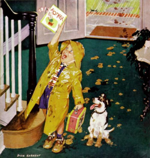 Happy Mothers Day - art by Dick Sargent. Detail from Saturday Evening ...