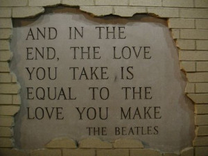 the beatles quotes about love