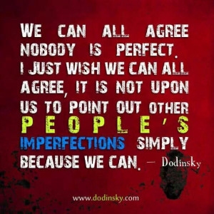 People in glass houses