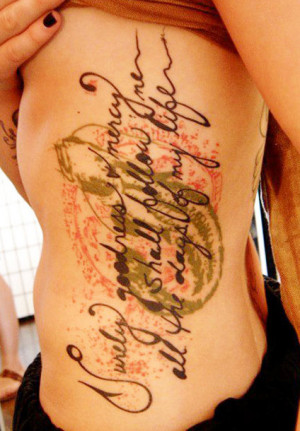 meaningful quote tattoo by Xoil