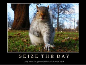 Άδραξε τη μέρα - Carpe diem - Seize the day