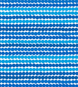 Rasymatto Blue fabric by Marimekko modern-upholstery-fabric