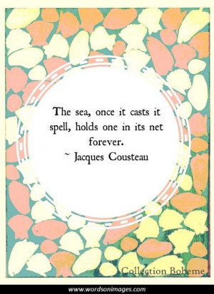 Jacques cousteau quotes