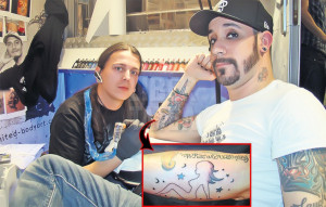 Best Cartoonists Did Tattoo Mclean From The Backstreet Boys