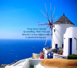 Wallpaper,background,picture,quotes,sea,windmill,love