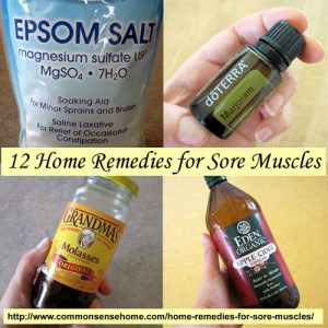 ... muscle cramps, strains and sprains. Natural DIY relief for muscle pain