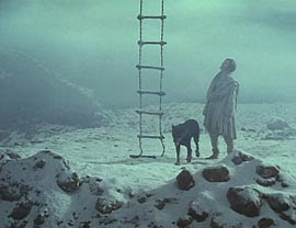 still from Peter Brook's film adaptation of