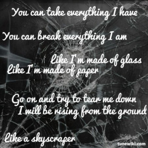 Skyscraper - Demi Lavoto