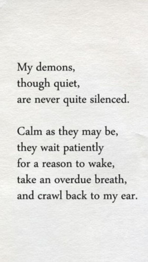 ... Demons, Addiction Quotes Recovery, Addiction Recovery Quotes, Back