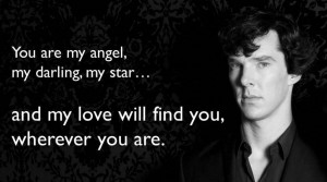 Benedict Cumberbatch reading from WHEREVER YOU ARE, MY LOVE WILL FIND ...