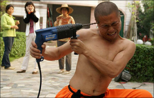 Hu Qiong stunned an audience by holding a running drill to his own ...