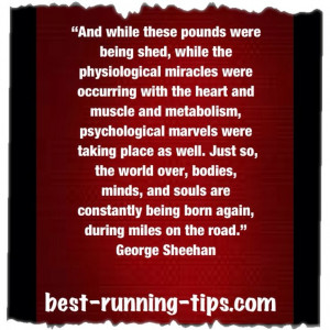Really like this George Sheehan quote.