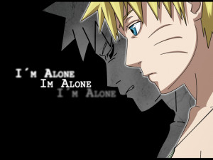 Naruto alone by diana-usumaki