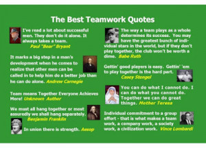 The Best Teamwork Quotes…