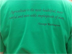 agriculture, george washington, quote, farming