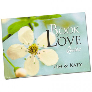 Personalised Book of Love Quotes