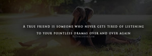 friendship quotes for facebook cover true friends facebook covers if ...