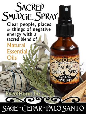 Sage is cleansing and sacred.
