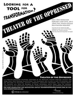 Performing Arts for Social Change: Augusto Boal Workshop Free and Open ...
