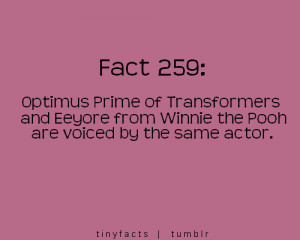 Optimus Prime : Fact Quote