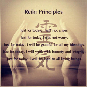 ... Quotes, Wisdom, Reiki Principles, Today, Reiki Healing, Spirituality