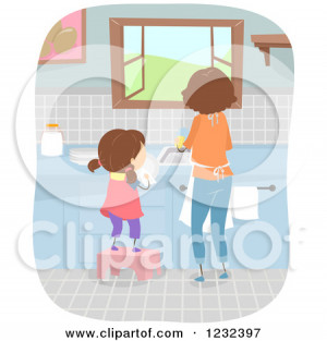 cartoon washing dishes washing dishes washing dishes washing dishes in