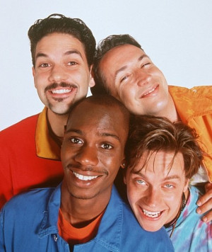 ... , Jim Breuer, Dave Chappelle and Guillermo Díaz in Half Baked (1998