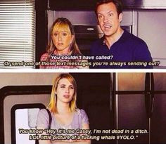 We're the Millers. Lol little picture of a fucking whale #yolo . More