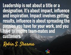 Impact Leadership Quotes