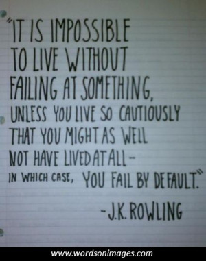 Rowling Quotes About Inspiration