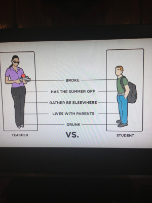 Guy code. Teacher vs student. Love it!!