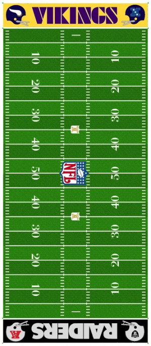 Super Bowl Football Field