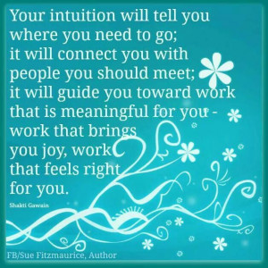 Listen to your instincts