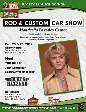News: Dukes of Hazzard’s John Schneider Appearing in Monticello