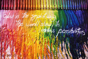 Crayon Melt Tumblr Picture