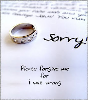 Sorry, Please Forgive Me For I Was Wrong ” ~ Sad Quote
