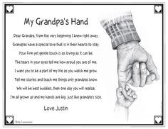 ... his grandchildchild is conveyed so sincerely in this heartfelt poem