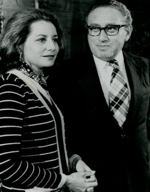 Henry Kissinger și Barbara Walters