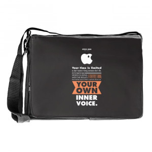 Steve Jobs Life Quotes Laptop Bags